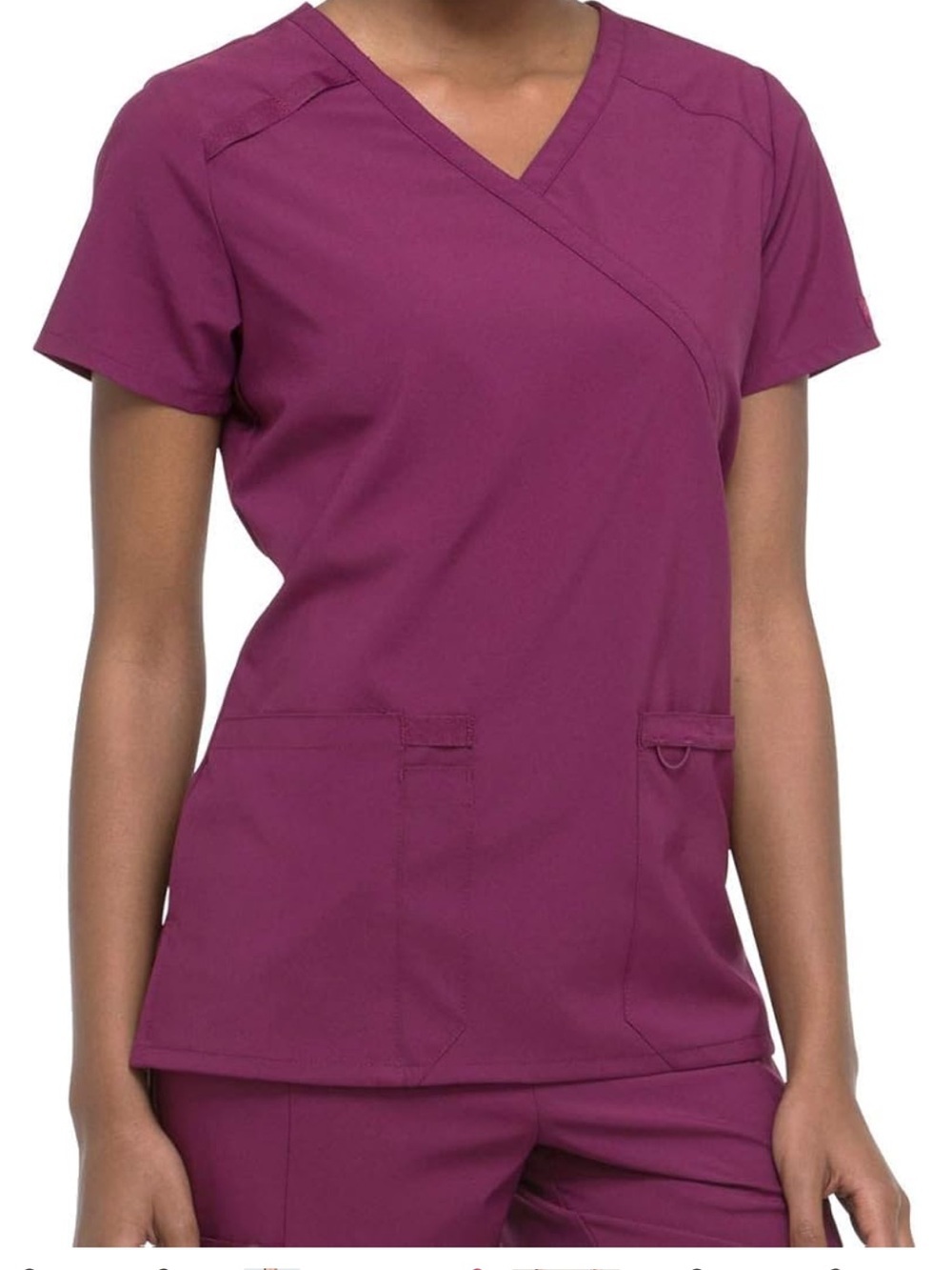 Dickies EDS Essentials Women’s Berry Scrub Top XS